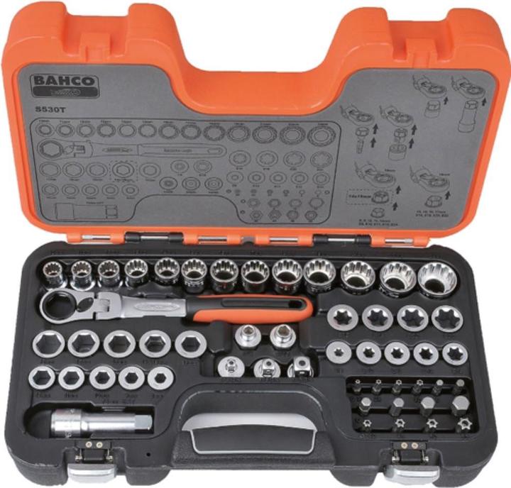 Productafbeelding Bahco Dopsleutelset (14 mm, 13 mm, 11 mm, 15 mm, 16 mm, 24 mm, 17 mm, 18 mm, 19 mm, 12 mm, 22 mm, 21 mm, 10 mm)