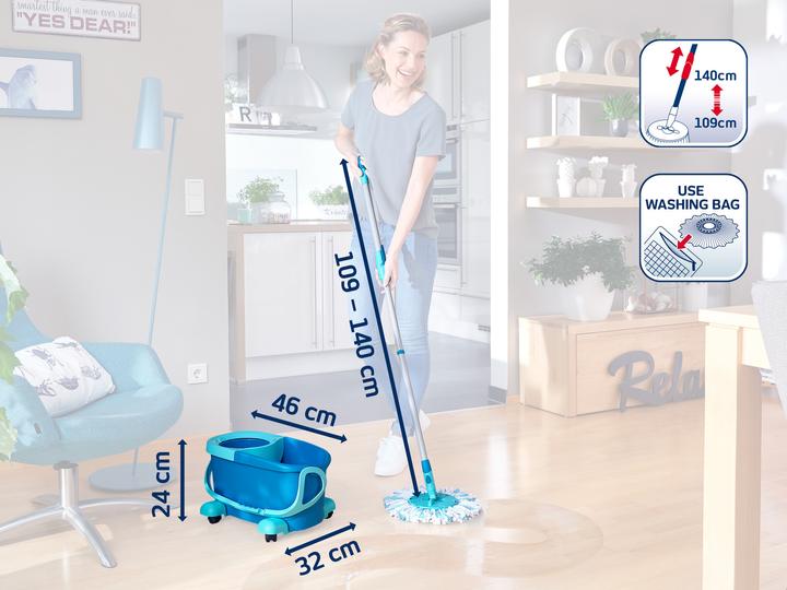 Image du produit Leifheit Kit CLEAN TWIST Disc Mop Ergo mobile (1 pcs)