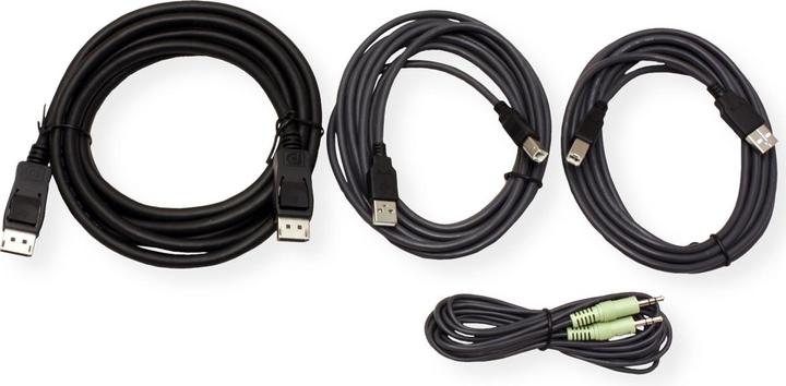 Actual product image Aten CABLE KIT DisplayPort 1.2 /USB/SP L:3M