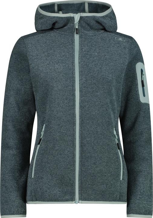 Immagine prodotto CMP Campagnolo Women's Jacket Fix Hood Jacquard Knitted Stripes (42, L)