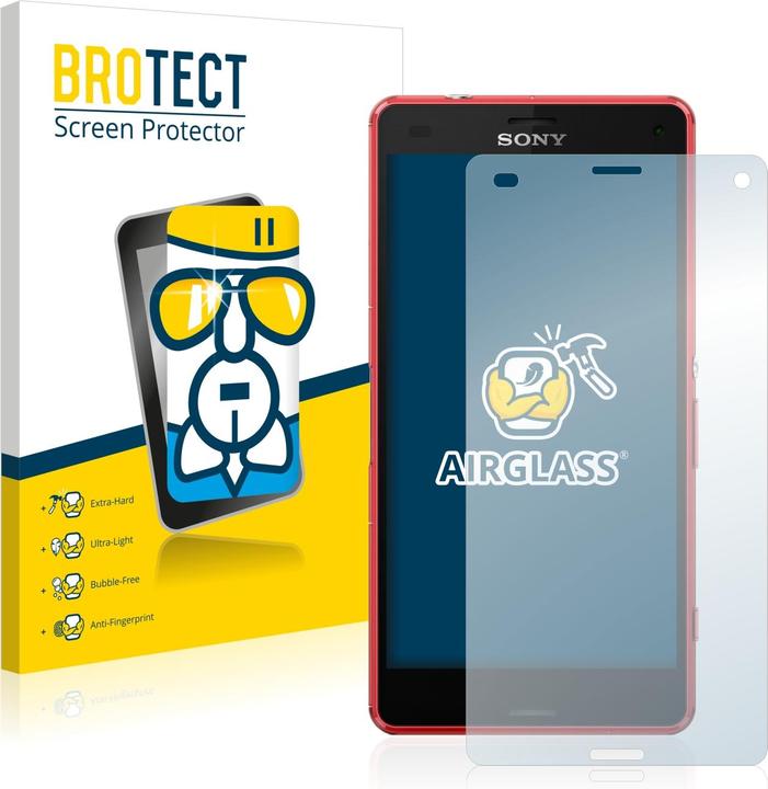 Actual product image BROTECT AirGlass Glass (1 Piece, Sony Xperia Z3 Compact)