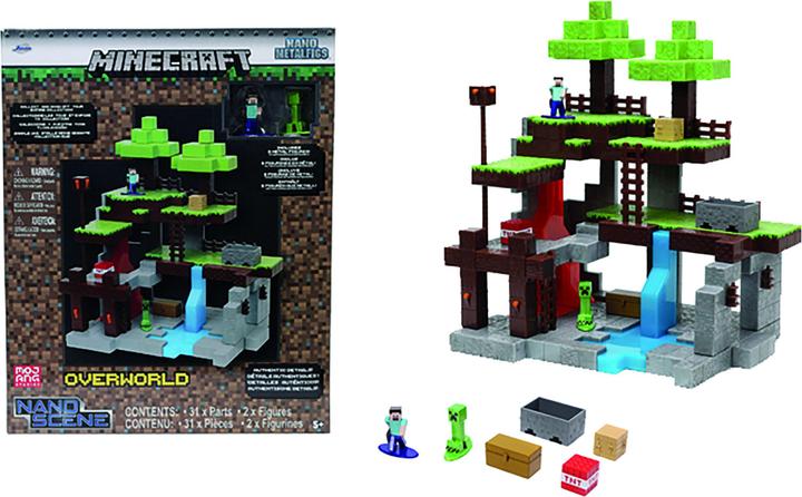 Image du produit Jada Minecraft Nano Scene Overworld