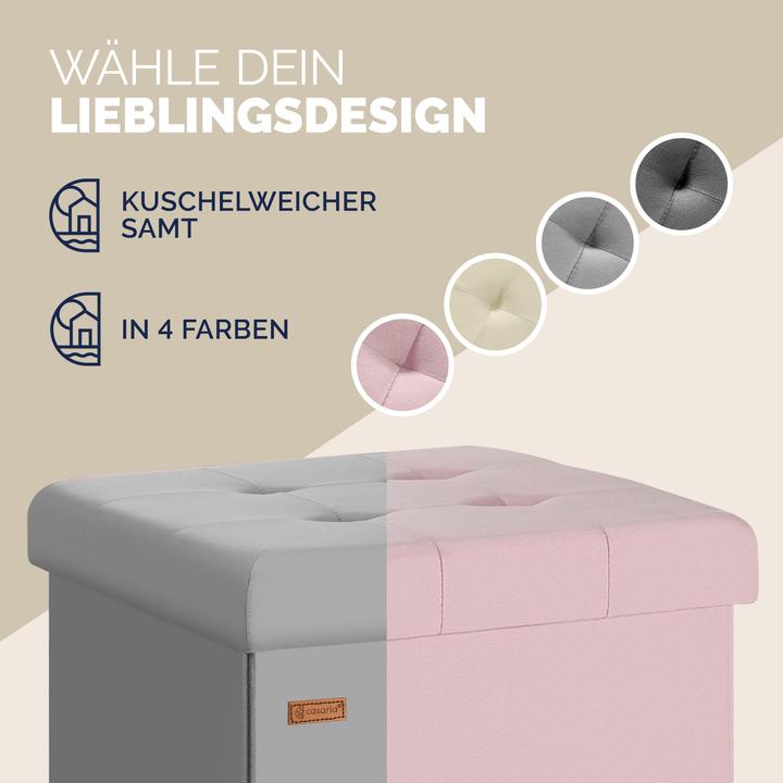 Produktbild Casaria Sitzhocker mit Stauraum