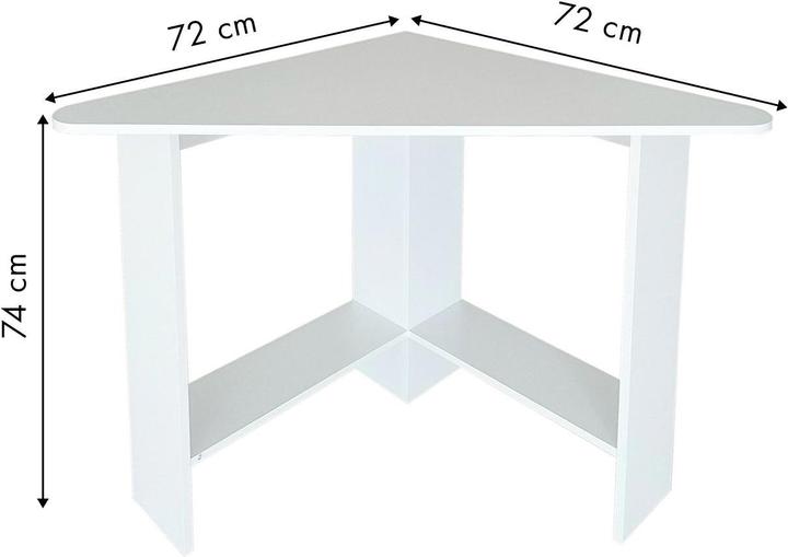 Actual product image Modernhome Corner computer desk