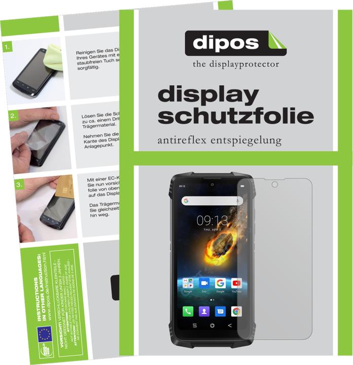 Dipos Displayschutzfolie Antireflex (6 Stück, Blackview BV6900)