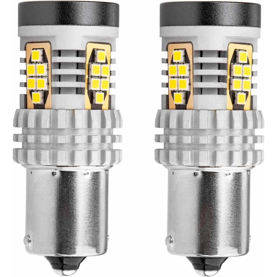Amio, Illuminazione auto, Canbus 3020 24smd 1156 ba15s p21w r10w r5w bianco 12v