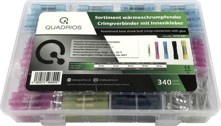 Produktbild Quadrios Stossverbinder Schrumpf Sortiment