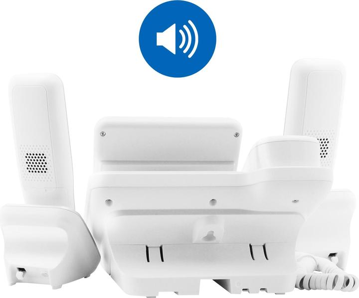 Produktbild Geemarc AMPLIDECT COMBI 295-2 Schnurloses Telefon + 2 DECT 295 AD Mobilteile