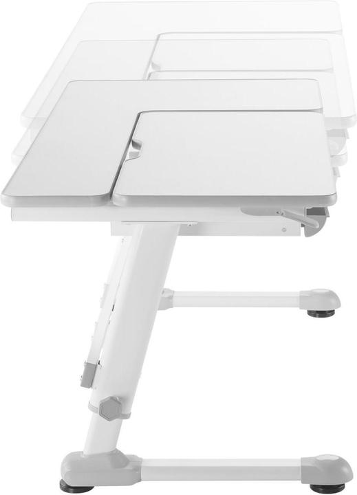 Actual product image Ergo Office table for children, ergonomic, height-adjustable, gray, max 75 kg, ER-435