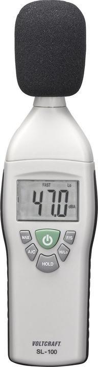 Actual product image Voltcraft SL-100 SE Sound Level Meter 30 - 130 dB 31.5 Hz - 8 kHz