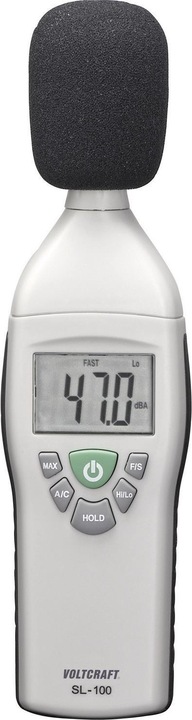 Actual product image Voltcraft SL-100 SE Sound Level Meter 30 - 130 dB 31.5 Hz - 8 kHz