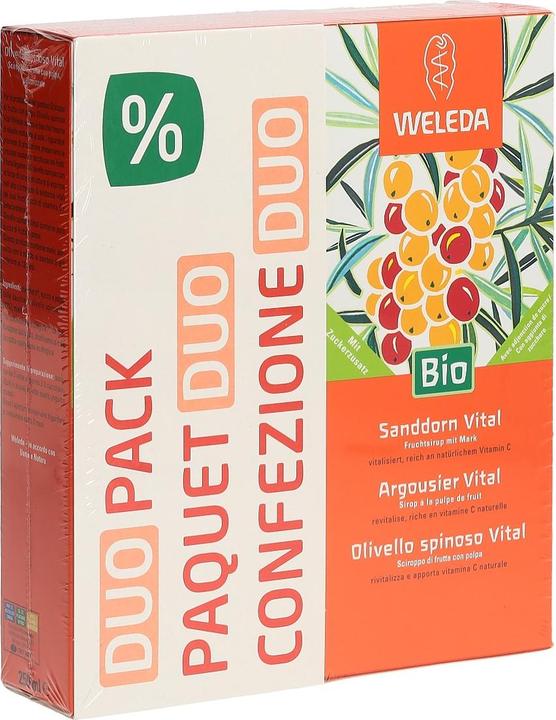 Produktbild Weleda Sanddorn Vital Sirup Duo (1 x 50 cl)