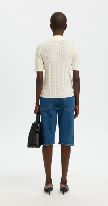 Produktbild Selected Baumwoll Polohemd aus Strick (L)