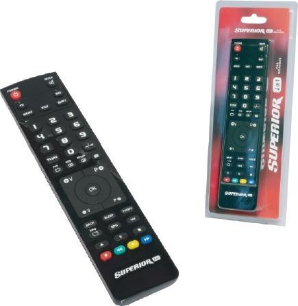 Produktbild Superior LIGHT 2-IN-1 UNIVERSAL FJERNBTETJENING 2-IN-1 (Universal Fernbedienung, Infrarot)