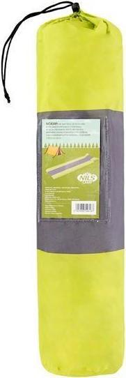 Actual product image Nils Camp Self-inflating mattress with cushion NC4349, green-gray