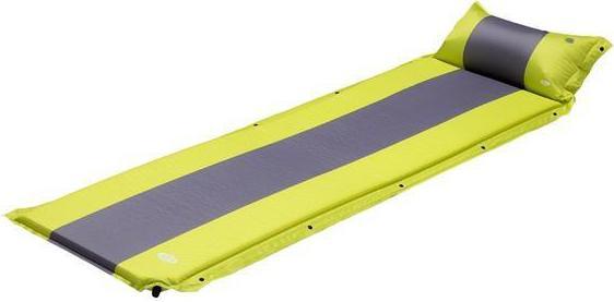 Actual product image Nils Camp Self-inflating mattress with cushion NC4349, green-gray