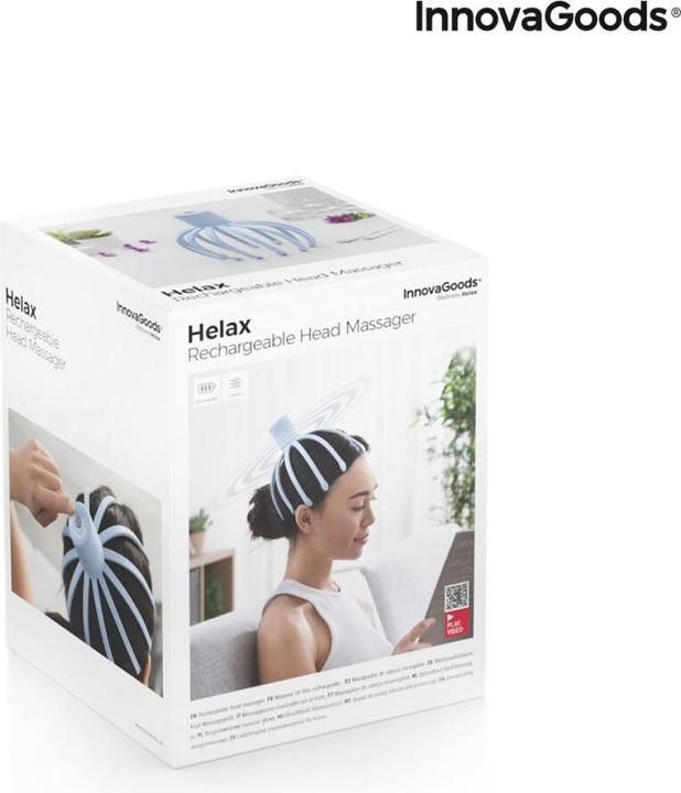 Produktbild InnovaGoods Wiederaufladbares Kopfmassagegerät Helax