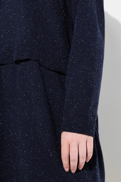 Produktbild Ulla Popken Strickkleid, Noppen, Kapuze, Langarm (54)