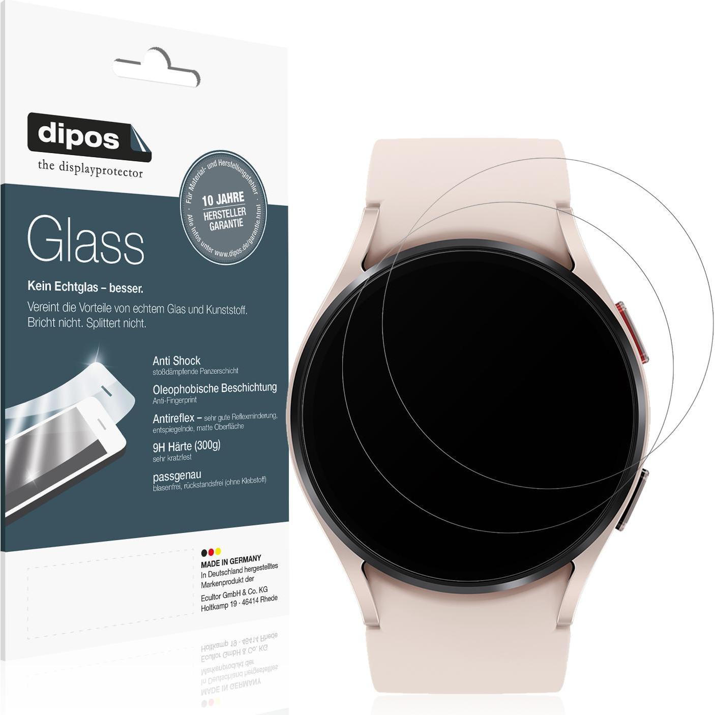 Dipos Displayschutz Anti-Shock, Smartwatch Schutzfolie, Transparent