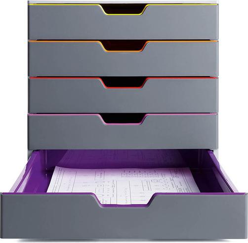 Produktbild Durable Schubladenbox Varicolor 5 (A4)