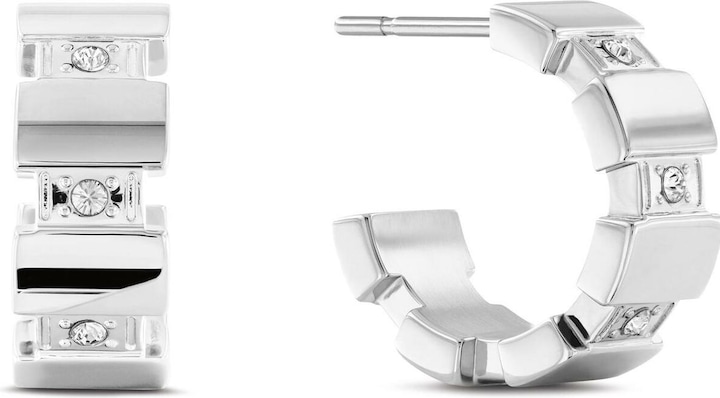 Tommy Hilfiger Nádherné ocelové kruhy s krystaly 2780777 (Stainless steel)