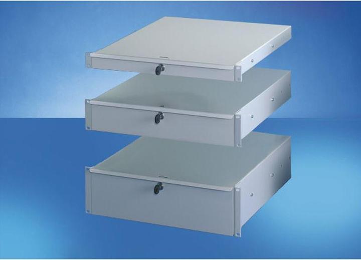 Productafbeelding Schroff 19 inch lade - lade 19 inch 2he ral7035
