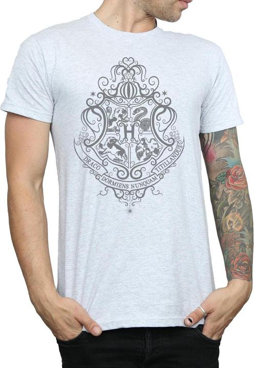 Produktbild Hogwarts Draco Dormiens Crest TShirt (XL)