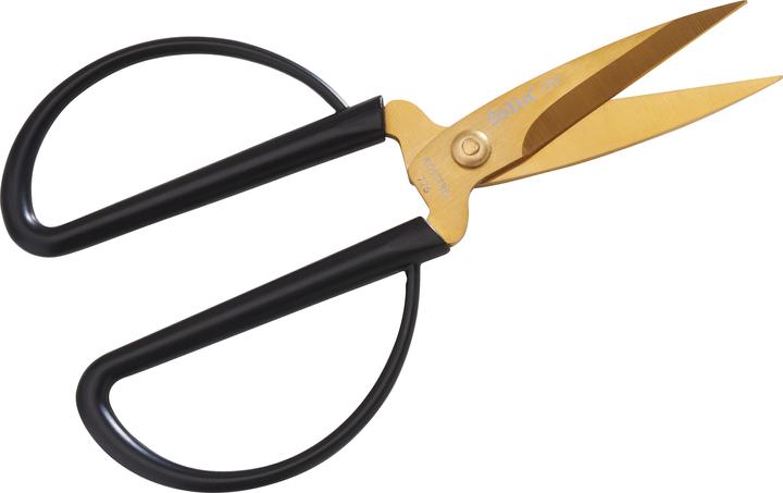 Actual product image Folia Craft scissors gold, pointed, length: approx. 145 mm (14.50 cm)