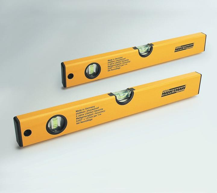Actual product image Mannesmann Light metal spirit level 600 mm (60 cm)