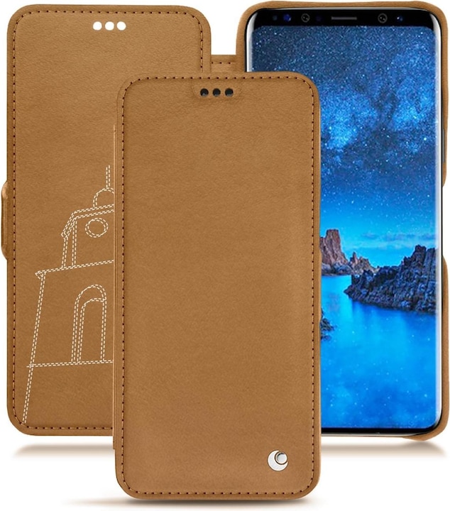 Actual product image Noreve Leather case horizontal (Samsung Galaxy S9)