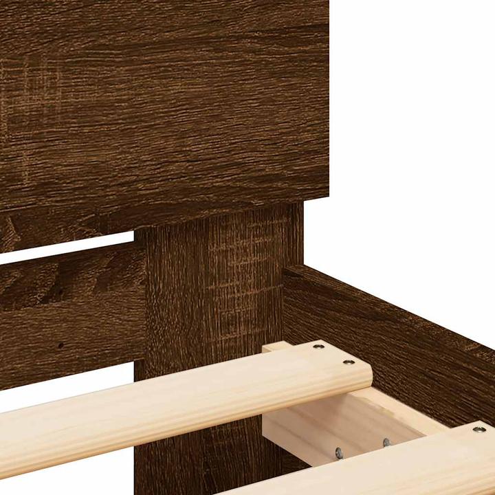 Actual product image vidaXL Bettgestell (140 x 190 cm)
