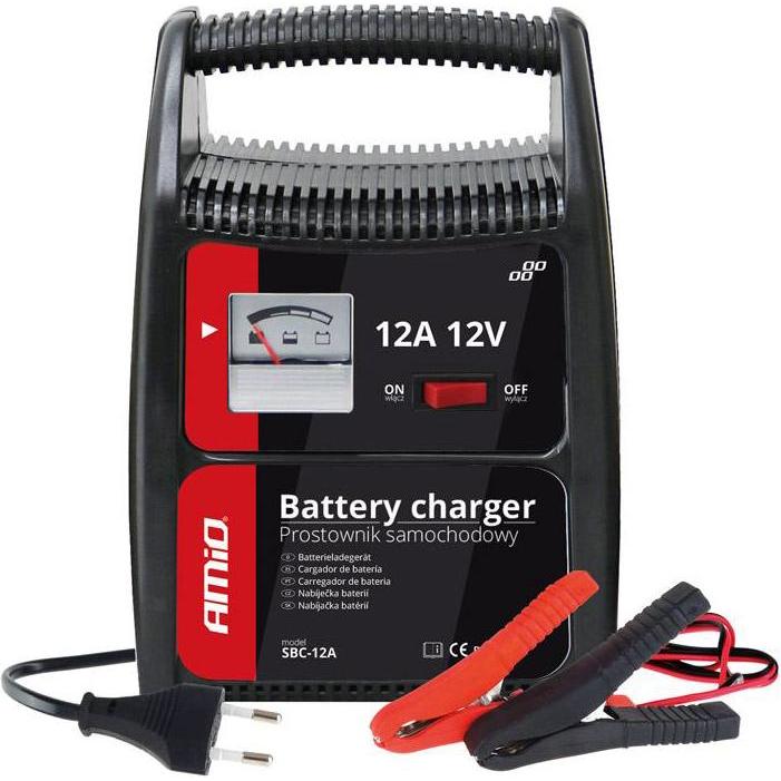 Amio, Starthilfe, charger with arrow (fuse) 12a, 12v sbc-12a (12 A)