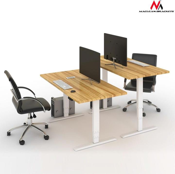 Actual product image Maclean MC-763 MC-763 Electric Sit-Stand Desk Frame