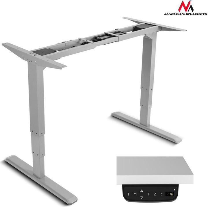 Actual product image Maclean MC-763 MC-763 Electric Sit-Stand Desk Frame