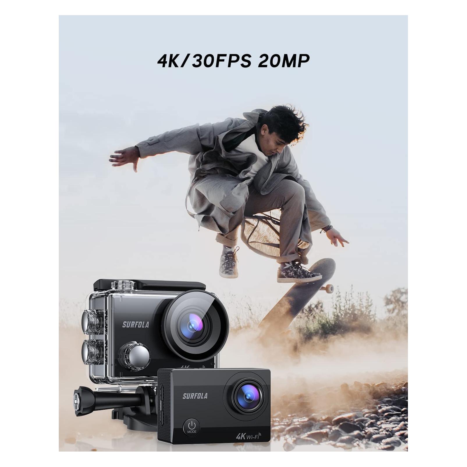 Test Surfola Caméra Sport SF630 4K : immersion totale