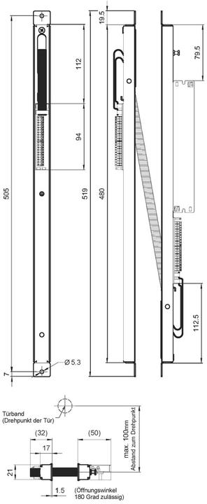 Image du produit MSL Passages de câbles cachés KÜ 10314-40-20N-00