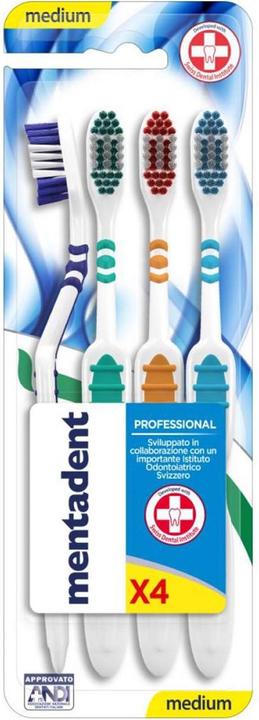 Produktbild Mentadent Professional Toothbrush (Mittel, 1x)