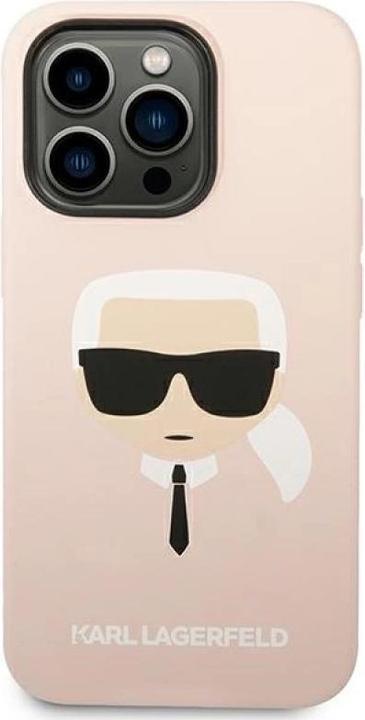 Produktbild Karl Lagerfeld iPhone 14 Pro Liquid Silicone Karl Head Case (Apple iPhone 14 Pro)
