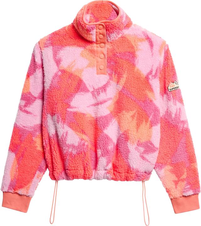 Produktbild Superdry Superweicher Henley-Pullover mit Print (XS)