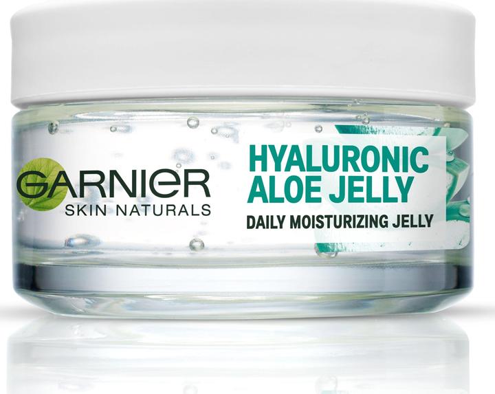 Actual product image Garnier Hyaluronic Aloe Jelly Moisturizing Gel For Normal / Combination Skin 50ml (50 ml, Face gel)