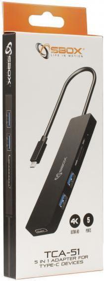 Immagine prodotto Sbox Stazione TCA-51 USB-C (USB-C, 2 porte)
