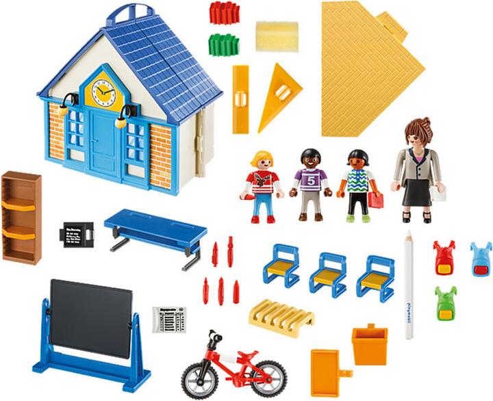 Produktbild Playmobil Schule zum Mitnehmen (5662, Playmobil City Life)