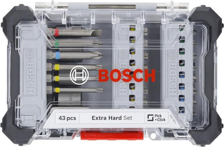 Produktbild Bosch Professional Bit Set Extra Hard (PH1 / PH2 / PH3)