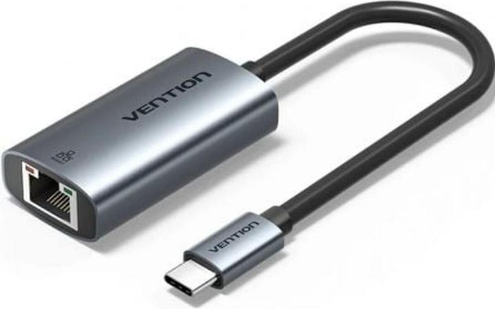 Productafbeelding Vention USB-C to Gigabit Ethernet Adapter 0.15m (USB-C, RJ45/LAN (1x))