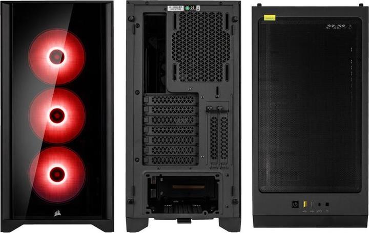 Produktbild Corsair iCUE 4000X (ATX, mATX, Mini-ITX, E-ATX)