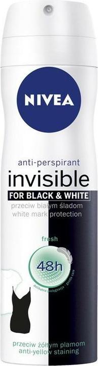 Produktbild NIVEA Niveaack &White Invisible Fresh Antiperspirant 48H 150Ml (Spray, 150 ml)