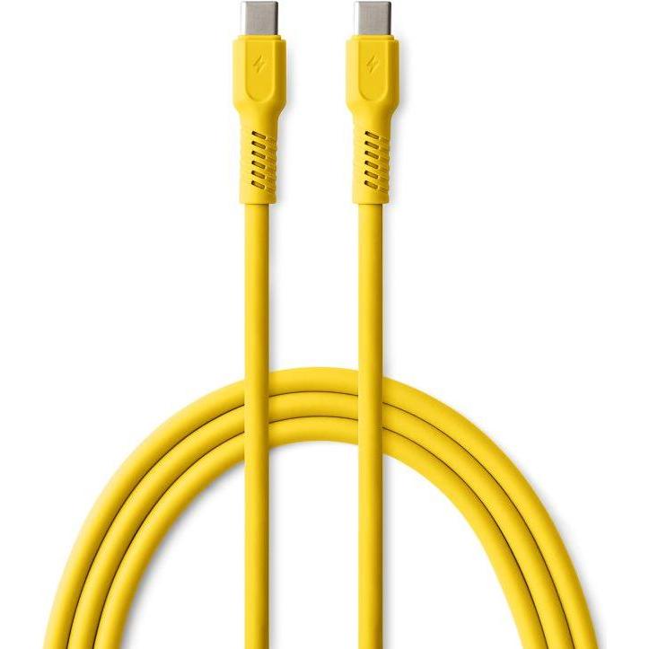 Forever COLORUM Kabel USB-C - USB-C 1,8m 3A CK60-CC-05 xYellow (1.80 m, USB 3.0), USB Kabel