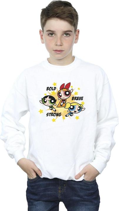 Produktbild The Powerpuff Girls Girls Bold Brave Strong Sweatshirt Jungen (128)