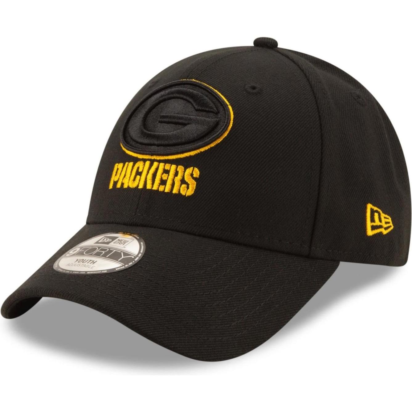 New Era, Jungen, Cap, 9Forty Outline NFL Teams, Grün, (55, 56, 54 C)