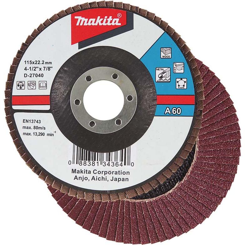 Makita, Schleifmittel, Fächerschleifsch. 125mm 40 (40)